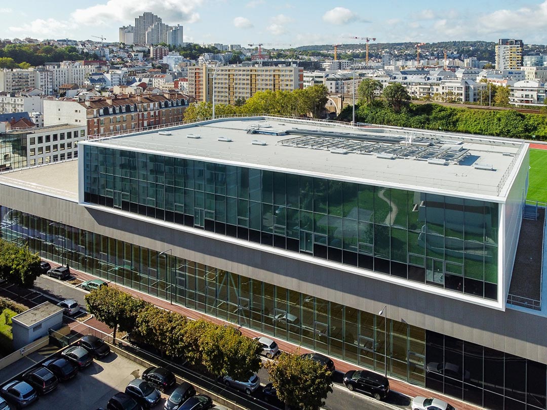 Bâtiment du Campus Tony Parker à Issy les Moulineaux